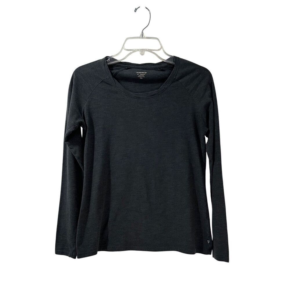 Toad & Co organic cotton blend women’s gray long sleeve top size Small #8-1941